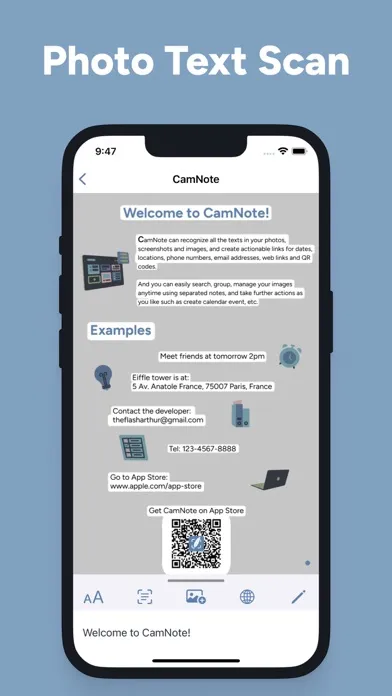 CamNote: Text & Document Scan 스크린샷