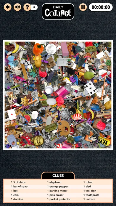Ảnh chụp màn hình của Daily Collage - A Hidden Object Game