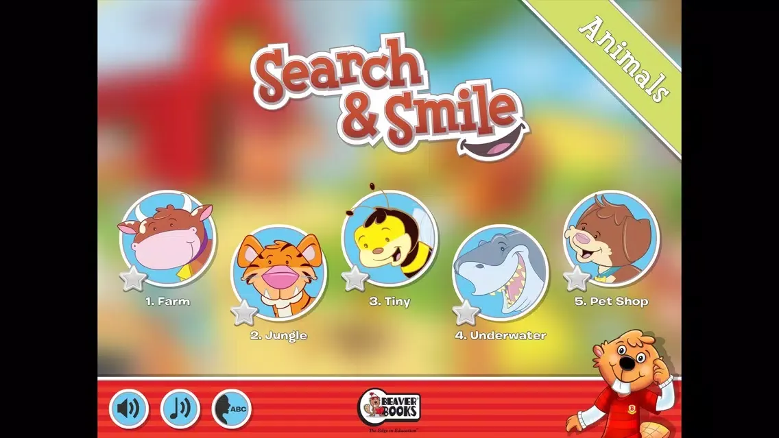 Search & Smile Animals স্ক্রিনশট