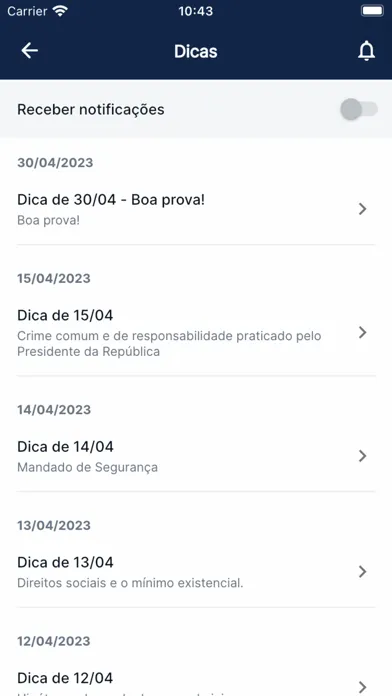 Aplicativos de Bolso para OAB سکرین شاٹس