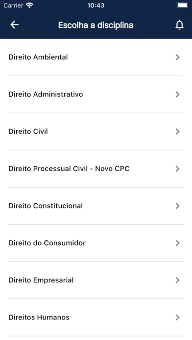 Aplicativos de Bolso para OAB سکرین شاٹس