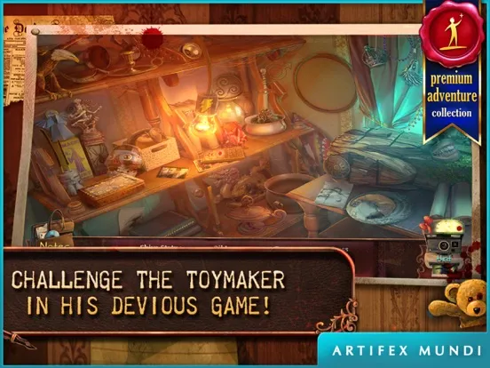 Tangkapan skrin Deadly Puzzles: Toymaker iPad 