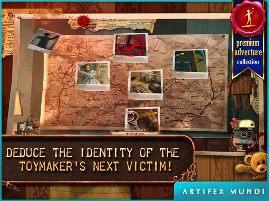 Tangkapan skrin Deadly Puzzles: Toymaker iPad 