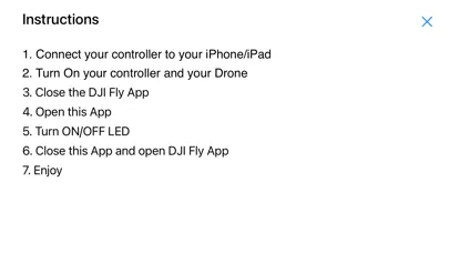 Tangkapan skrin Mavic Air 2 Leds Control