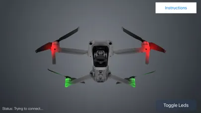 Tangkapan skrin Mavic Air 2 Leds Control