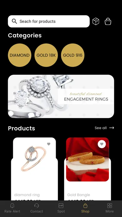 Captures d'écran de Nihal Gold Bullion