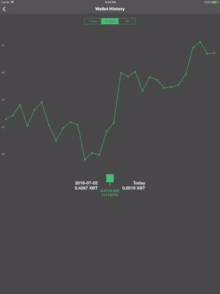 Melona - Trade Bitcoin Futures iPad  스크린샷