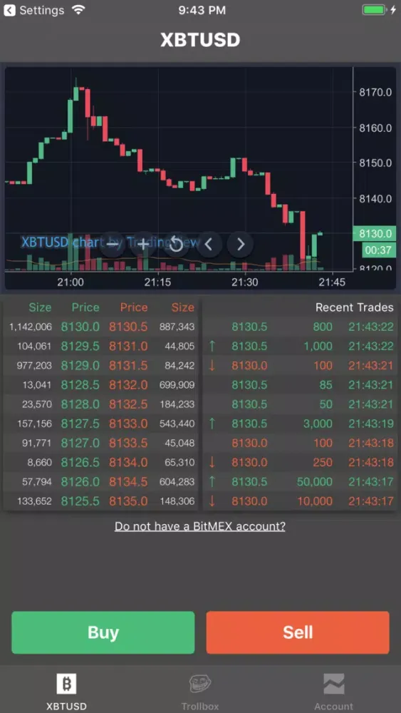 Melona - Trade Bitcoin Futures 스크린샷