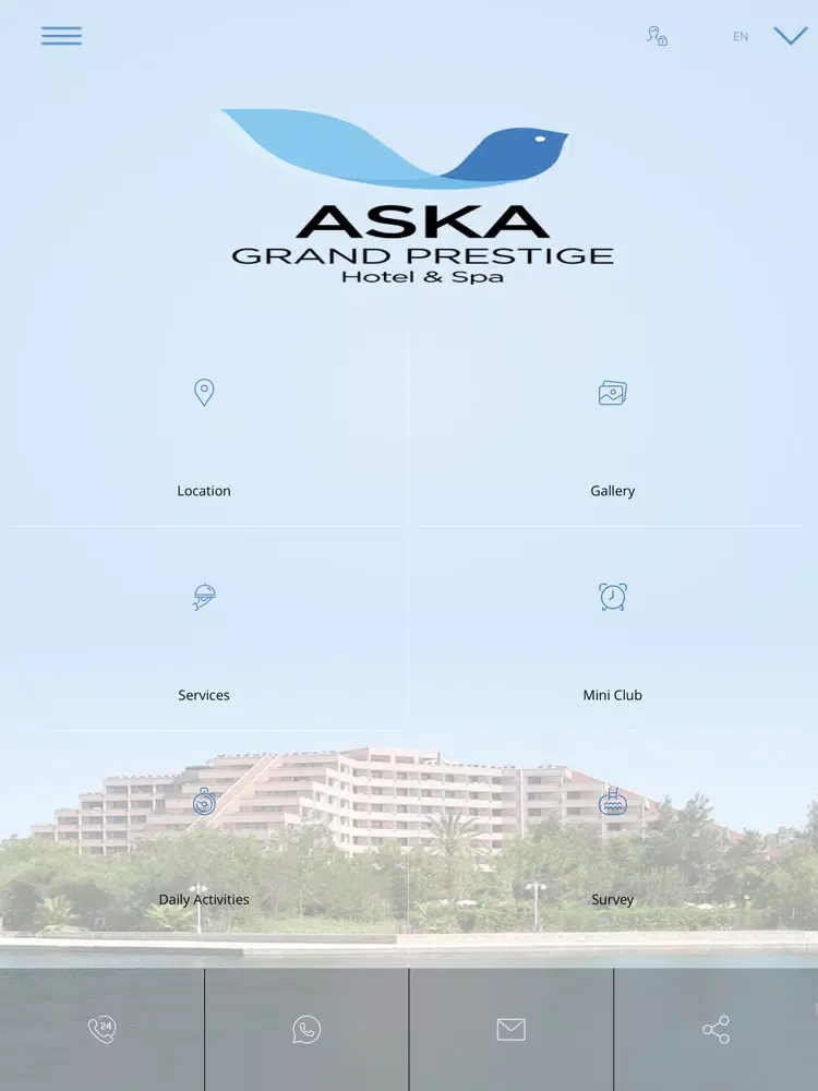 Capturas de pantalla de Aska Grand Prestige Hotel iPad 