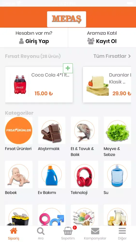 Mepaş Plus Market স্ক্রিনশট