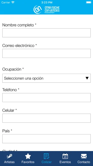 Otra Noche con Ustedes应用截图