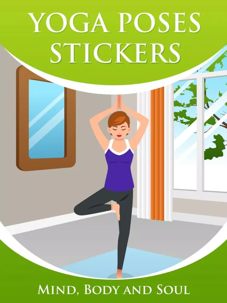Yoga Poses Stickers for iMessage iPad  Screenshots