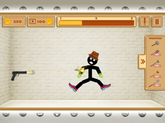 Ảnh chụp màn hình của Ragdoll Destroy Stickman.io iPad 
