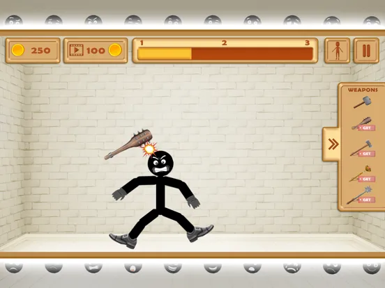 Ảnh chụp màn hình của Ragdoll Destroy Stickman.io iPad 