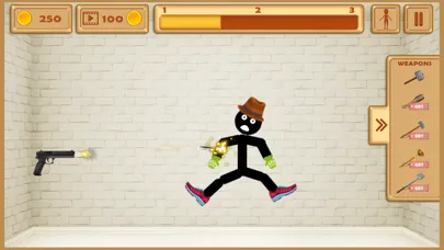 Ảnh chụp màn hình của Ragdoll Destroy Stickman.io