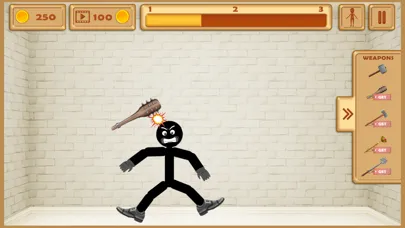 Ảnh chụp màn hình của Ragdoll Destroy Stickman.io