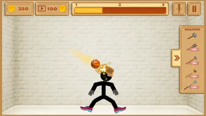 Ảnh chụp màn hình của Ragdoll Destroy Stickman.io