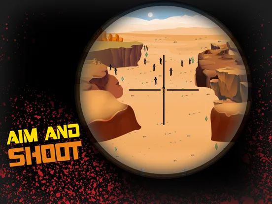 Sniper Head Shot Stickman.io iPad 應用截圖
