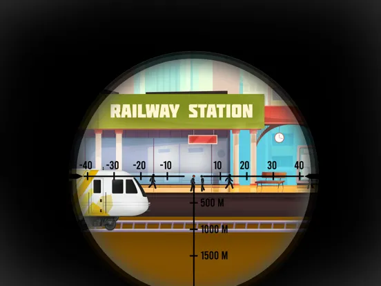 Sniper Head Shot Stickman.io iPad 應用截圖