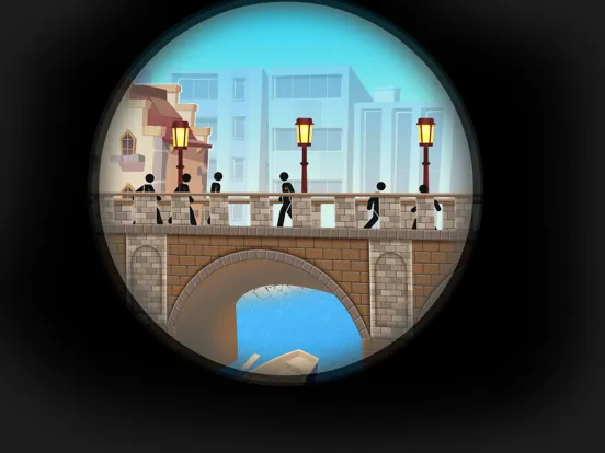 Sniper Head Shot Stickman.io iPad 應用截圖