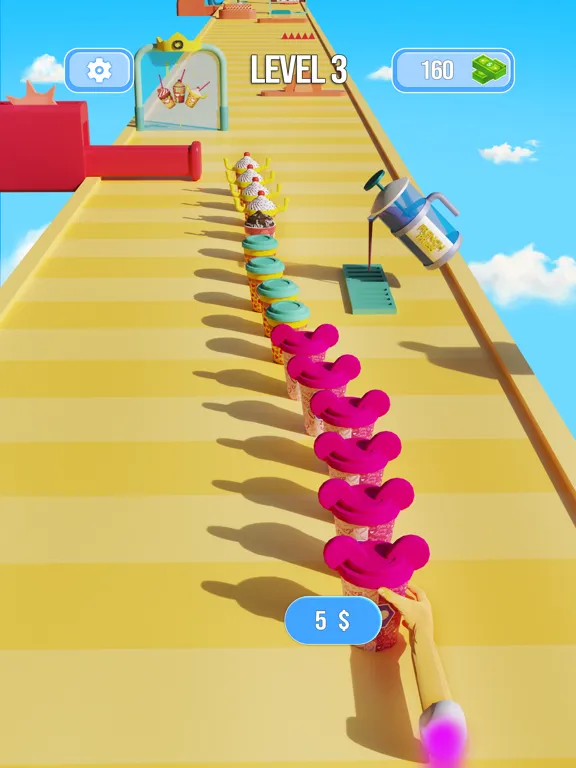 Coffee Stack Rush 3D iPad 应用截图