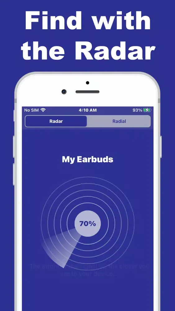 Zrzuty ekranu Find My Earbuds +