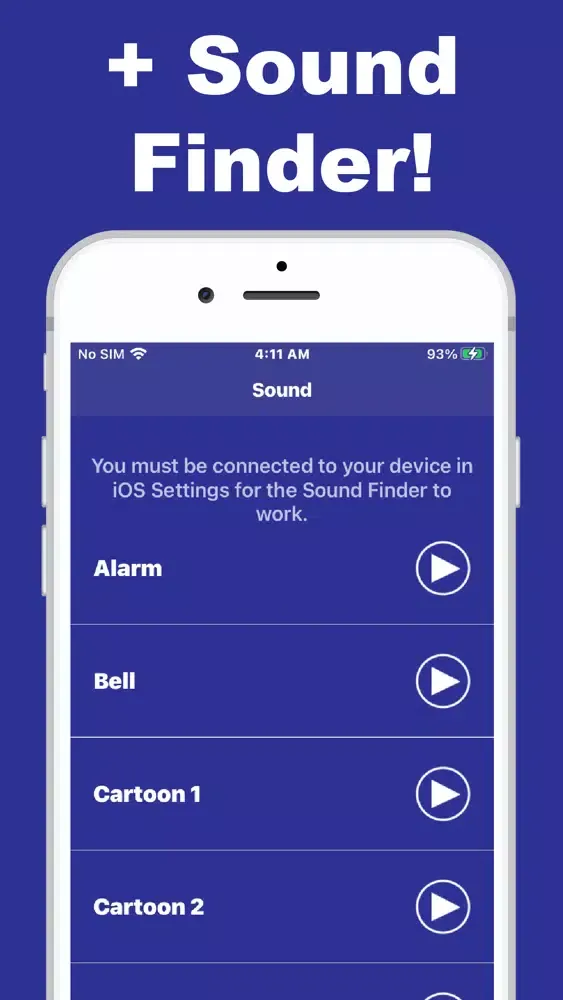 Zrzuty ekranu Find My Earbuds +