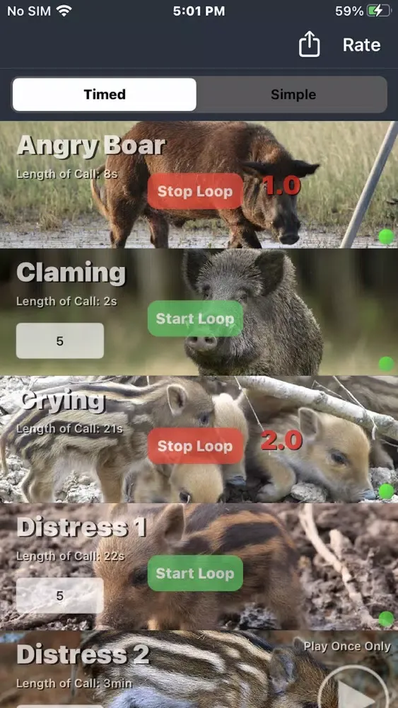 Hog Calls Screenshots