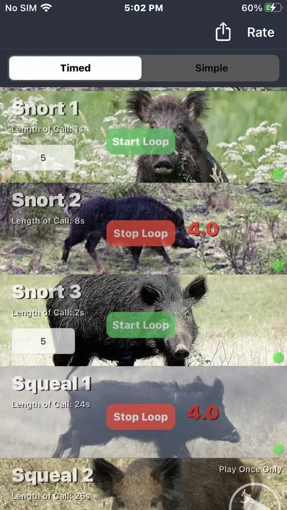 Hog Calls Screenshots