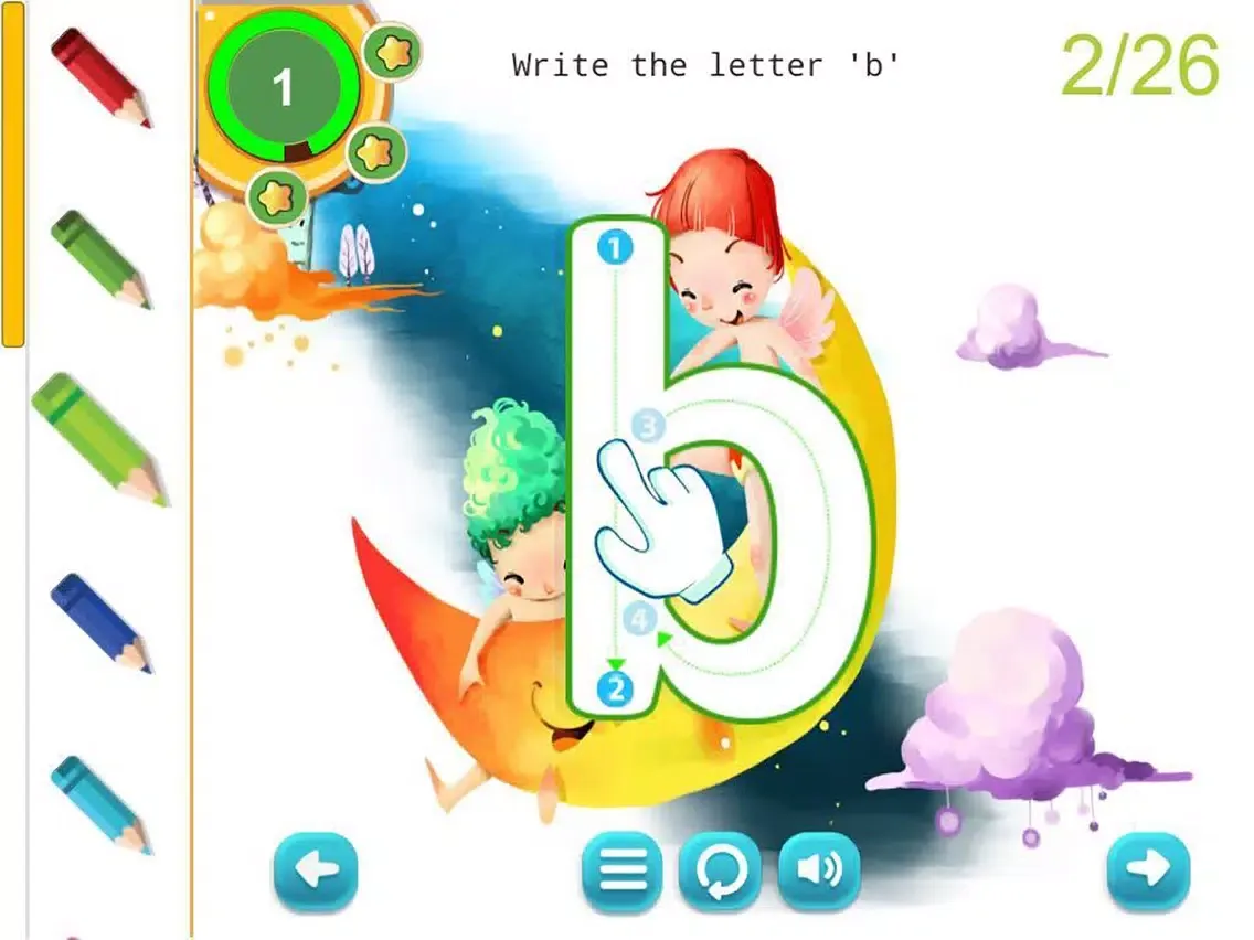 ABC Alphabet Learning Letters Game for Preschool iPad  Screenshots