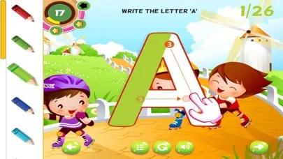 تصاویر ABC Alphabet Tracing Writing Letters for Preschool