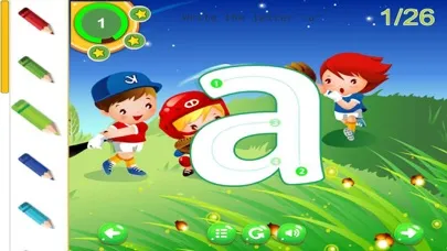 Capturas de pantalla de ABC Alphabet Learning Letters Preschool Kids Games