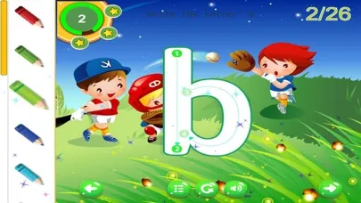 Capturas de pantalla de ABC Alphabet Learning Letters Preschool Kids Games