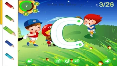 Capturas de pantalla de ABC Alphabet Learning Letters Preschool Kids Games