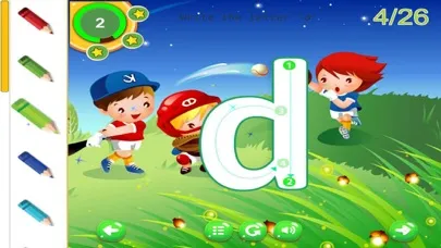 Capturas de pantalla de ABC Alphabet Learning Letters Preschool Kids Games
