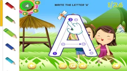 تصاویر ABC Tracing Letters Learning How to Write Alphabet