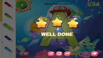 ABC Tracing Alphabet Learning Writing Letters Screenshots