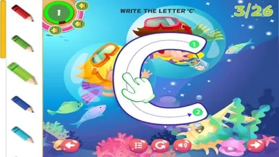 ABC Tracing Alphabet Learning Writing Letters Screenshots