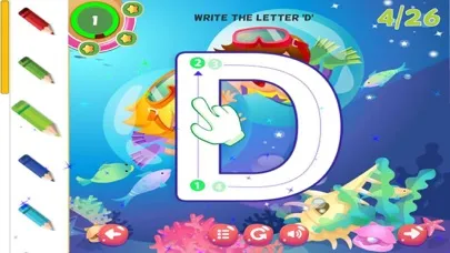 ABC Tracing Alphabet Learning Writing Letters Screenshots