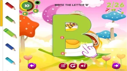 ABC Writing Letters Handwriting Preschool Practice应用截图