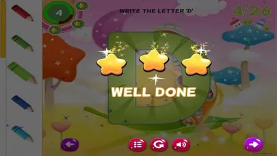 ABC Writing Letters Handwriting Preschool Practice应用截图