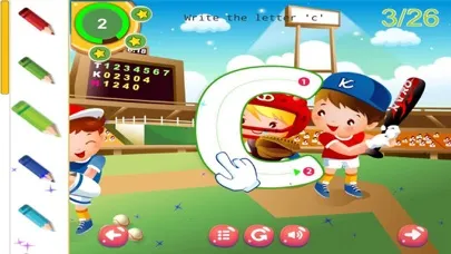 Screenshot di ABC Game Alphabet Learning Letters for Preschool