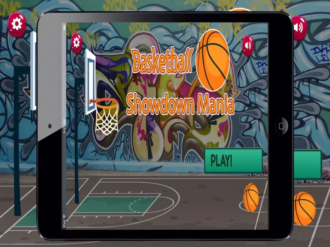 Basketball Showdown Mania iPad  스크린샷