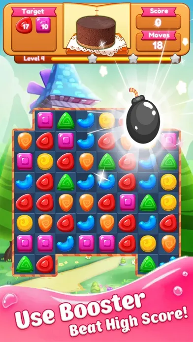 Cookie Crush Mania - Sweet Yummy Match 3 Game Free 스크린샷