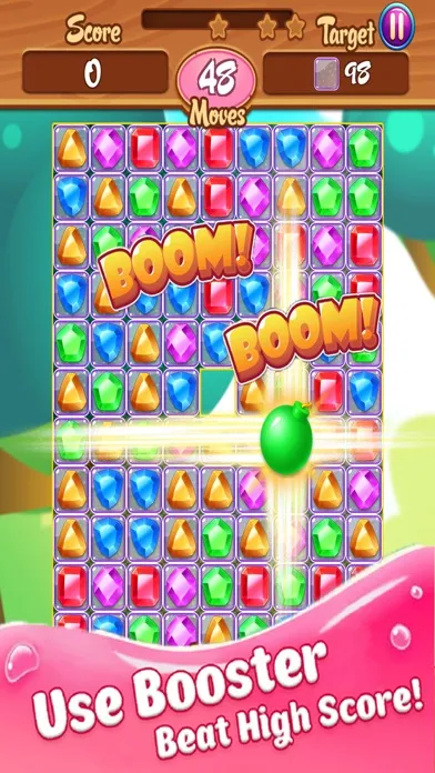 Jewel Blast Legend Delicious Gummy Match 3 Game Screenshots