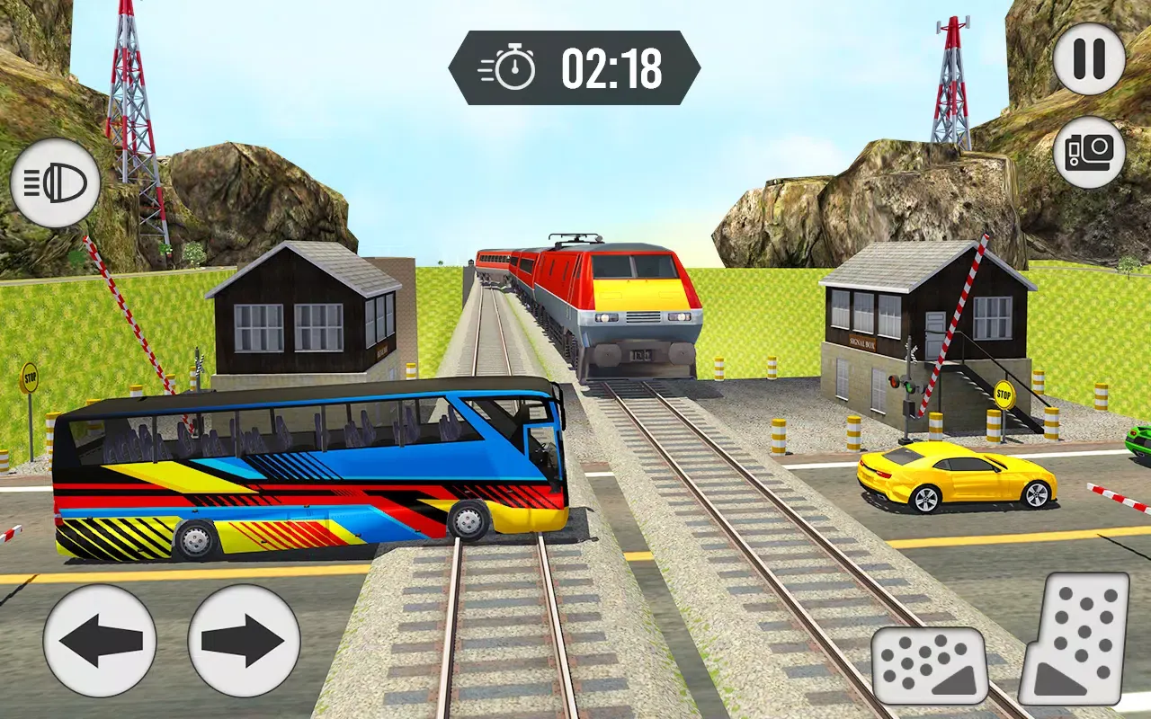 Offroad Coach Bus Driving 3D स्क्रीनशॉट