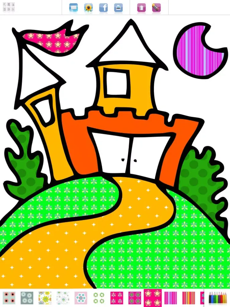 Colorama Free - Kids Coloring Book iPad  স্ক্রিনশট
