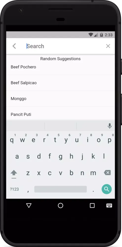 Capturas de pantalla de Filipino Food Recipes