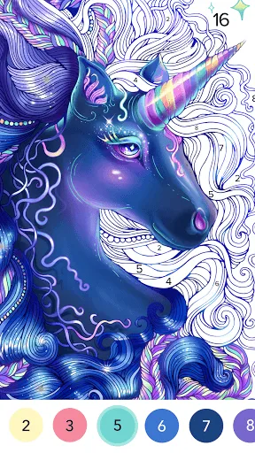 Colorscapes® - Color by Number应用截图