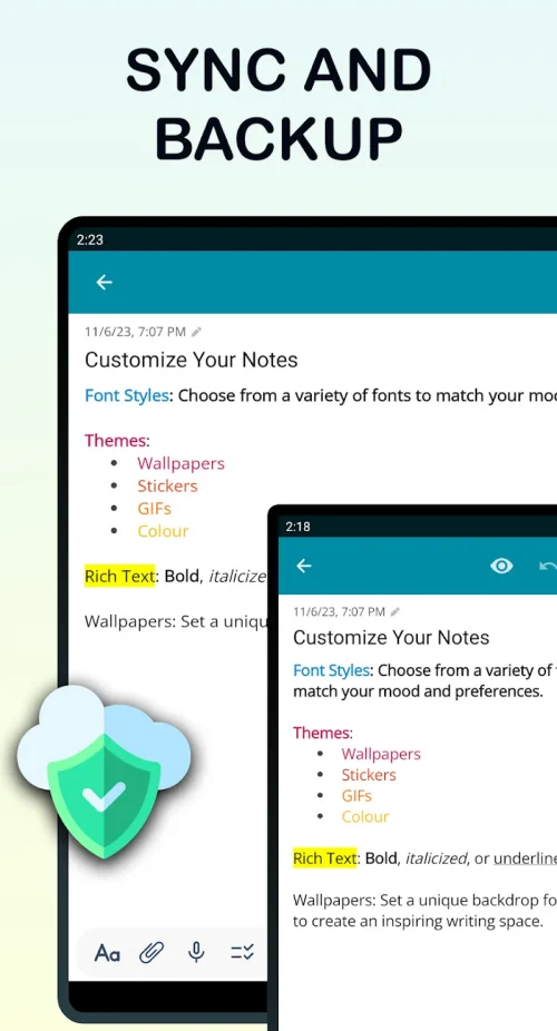 Teka Notes - Notepad-screenshot-3